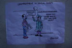 Cartoon on unemplyment