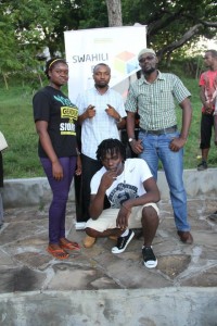 Participants at the SwahiliBox Arts launch