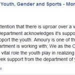 Ministry of Youth Gender and Sports